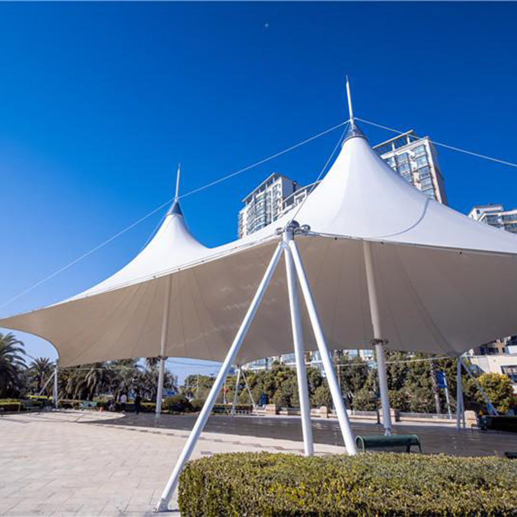 积石山膜结构景观棚