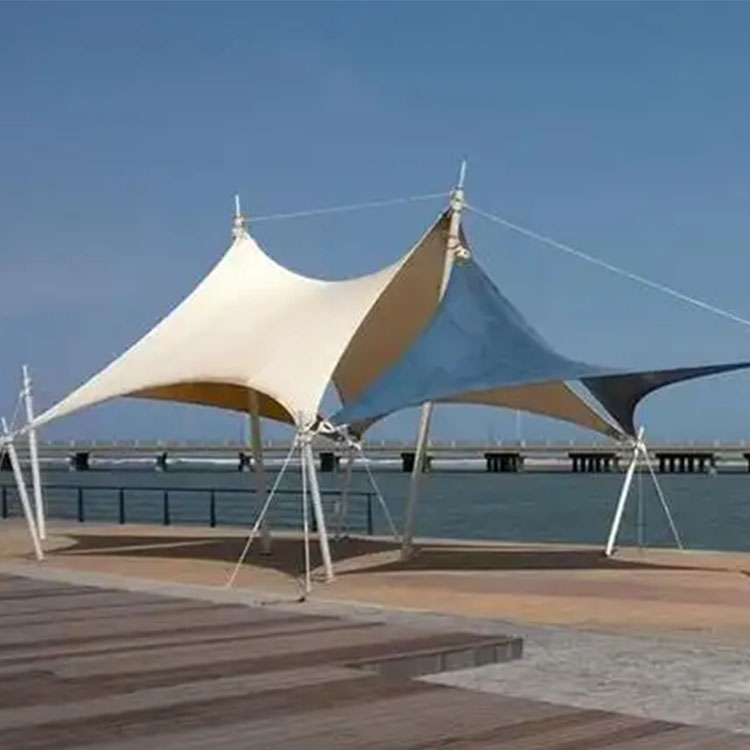 积石山膜结构景观棚