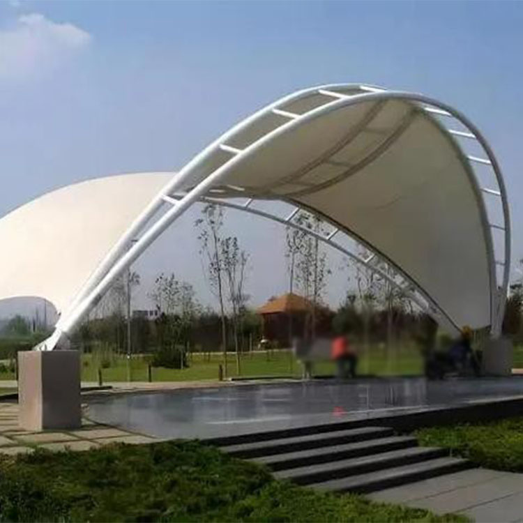 积石山膜结构景观棚