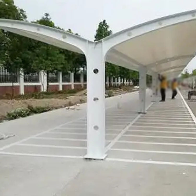 积石山膜结构电动车棚